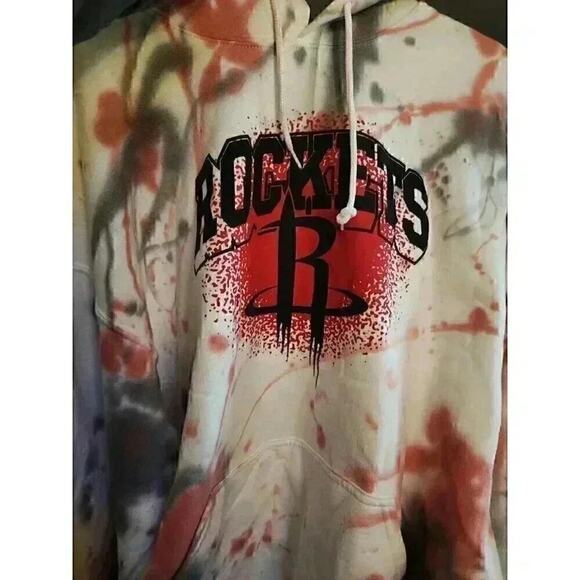 Houston Rockets Men's Junk Food Pullover Hoodie LARGE NWT Awesome AAA - Picture 1 of 4
